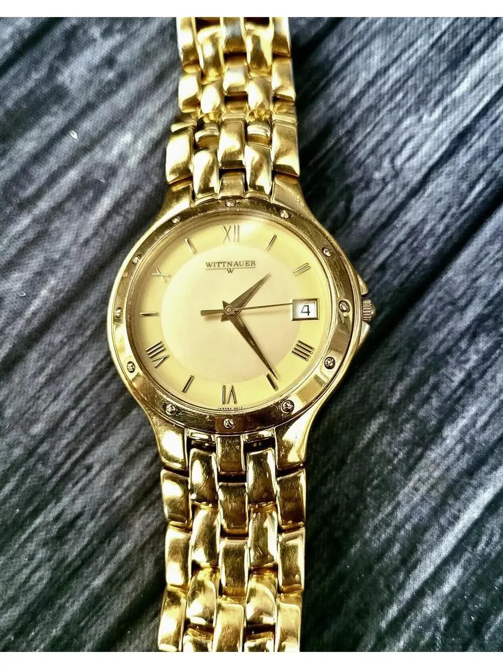 Rare Vintage Retro Wittnauer JV8223-9514‎ Swiss Mens Watch